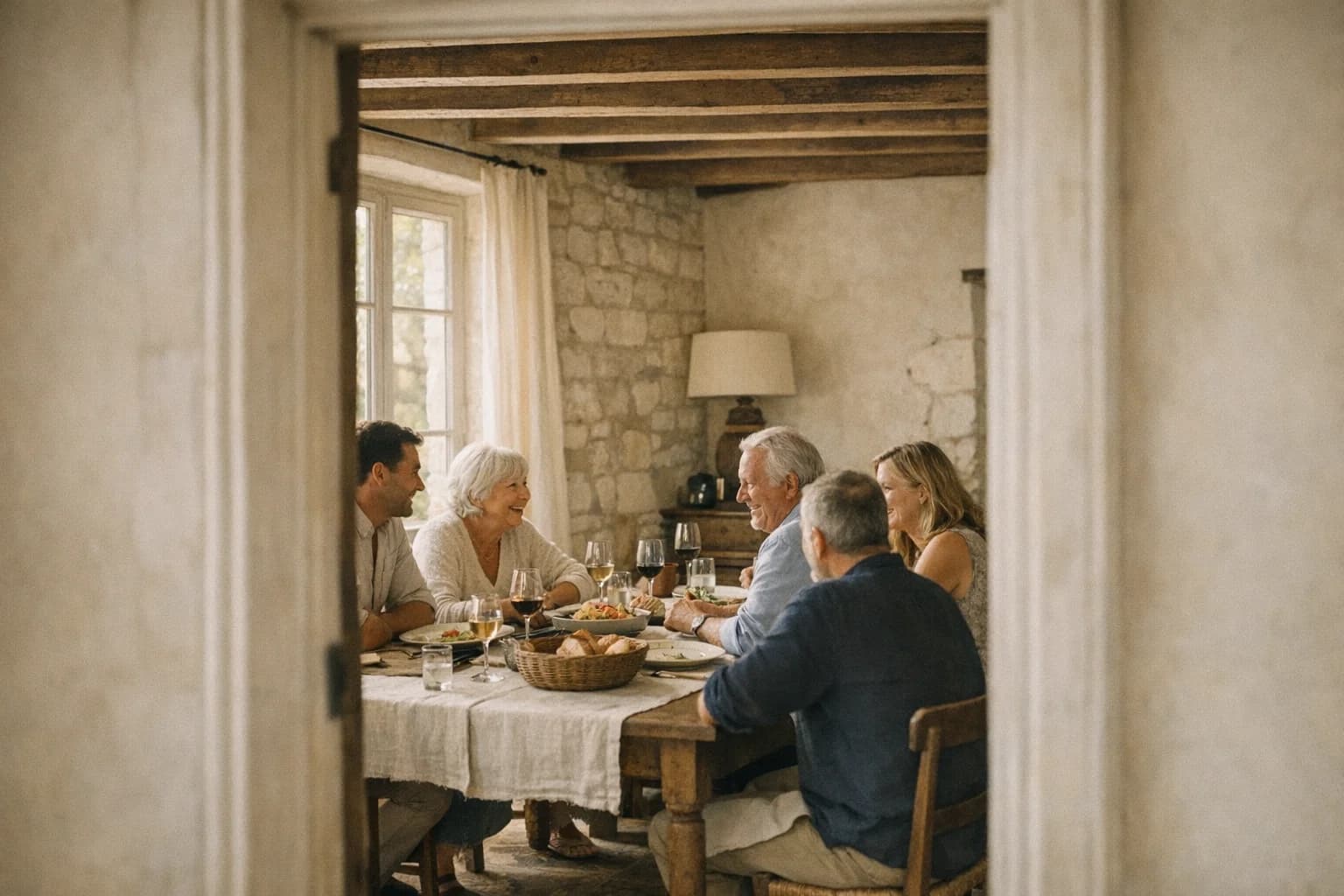 Famille unie pour transmission patrimoniale